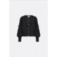 Pop Cardigan | Black