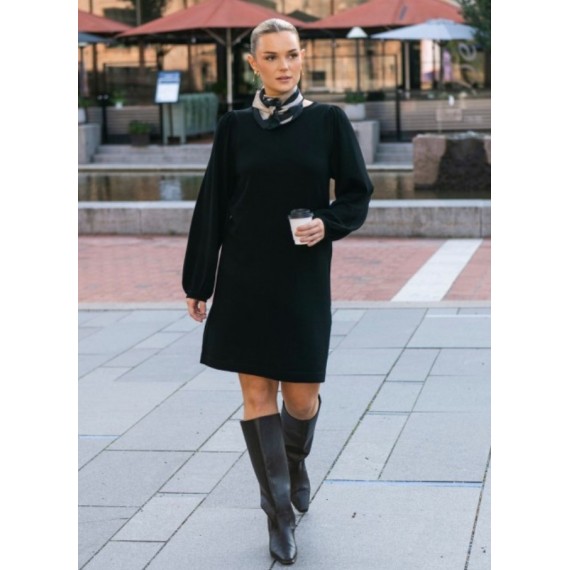 Helene Knit Dress | Black