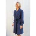 Betty Short Dress | Navy