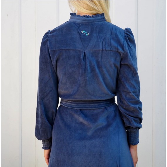 Betty Short Dress | Navy