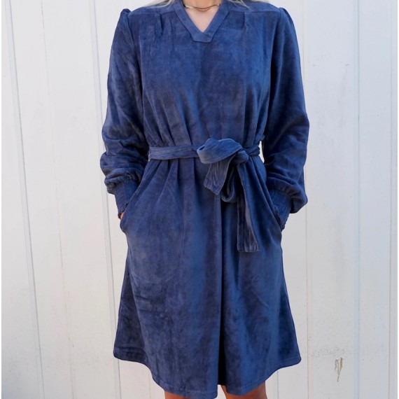 Betty Short Dress | Navy