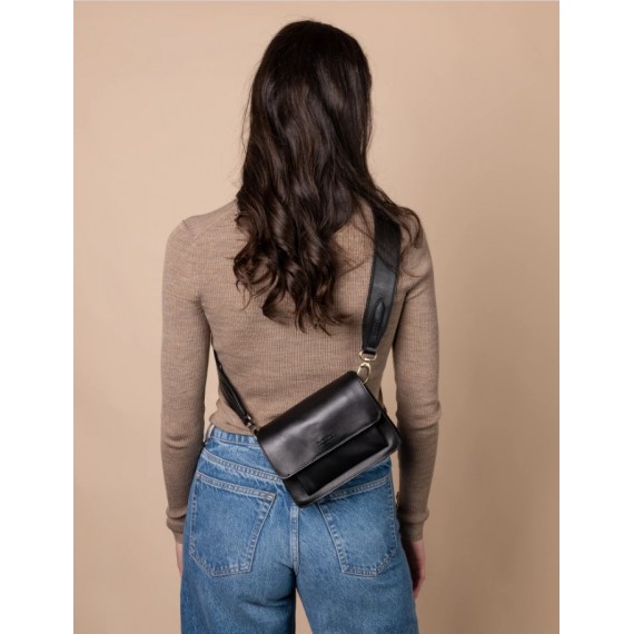 Harper Mini | Classic Leather | Black