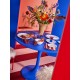 Vase Lori | Yellow/Bordeaux