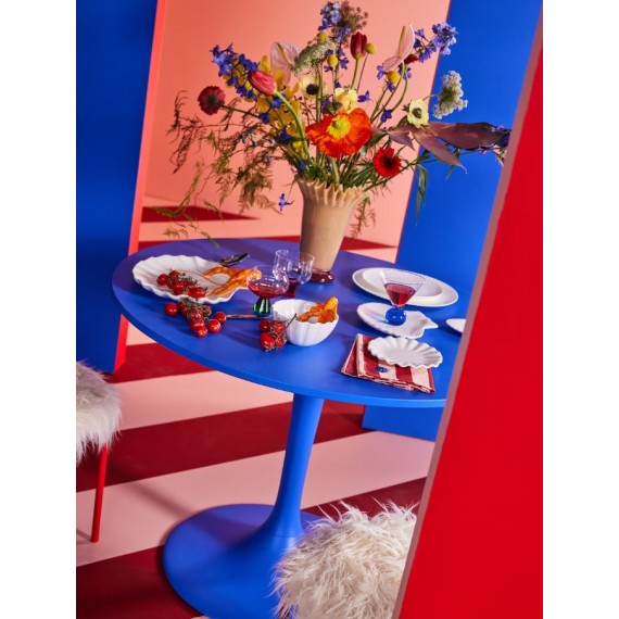 Vase Lori | Yellow/Bordeaux