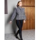Maya Blouse | Blooming Black
