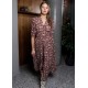 Fabienne Dress | Blooming Burgundy