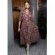 Fabienne Dress | Blooming Burgundy