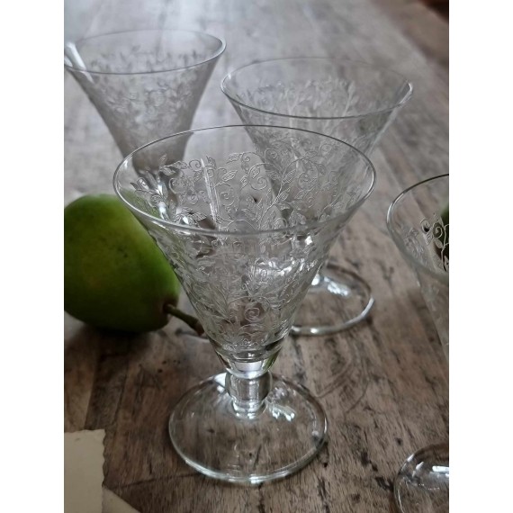 Vintage glass fra Paris 2 stk | 3