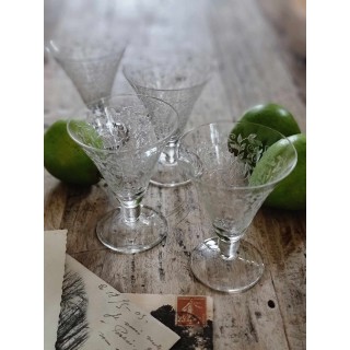 Vintage glass fra Paris 2 stk | 3