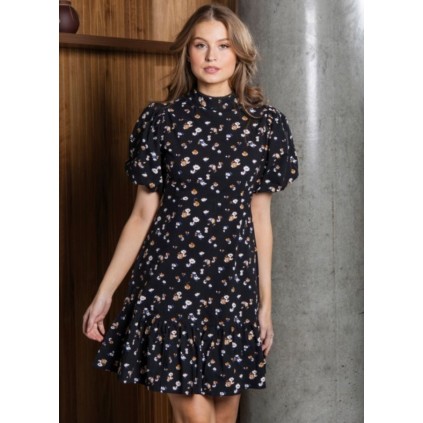 Johanna Mini Dress | Petite Caramel