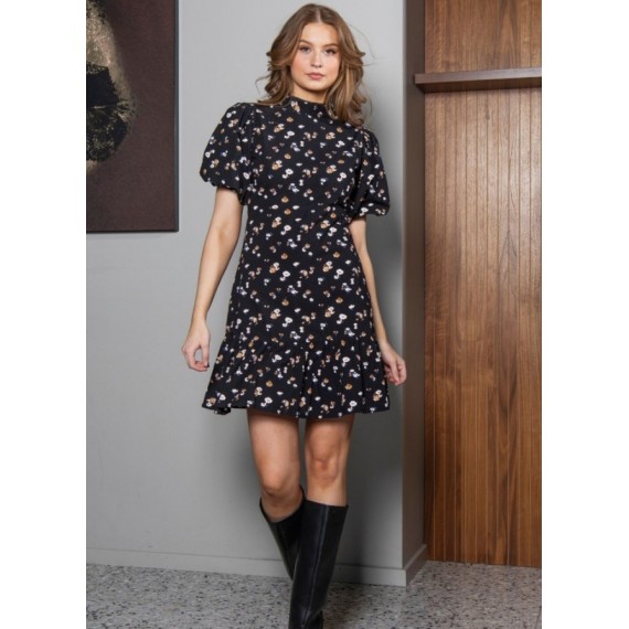 Johanna Mini Dress | Petite Caramel