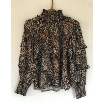 Lucielle Blouse | Autumn Green