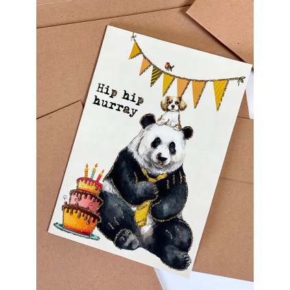 Kort | Happy Birthday Panda