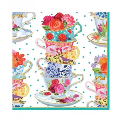 Servietter Lunch | Tea Cups