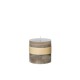 Timber Candle D8x7,5cm | Taupe