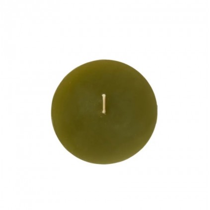 Timber Candle D8x7,5cm| Moss