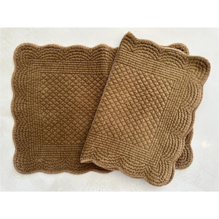 Spisebrikke Velour | Tobacco