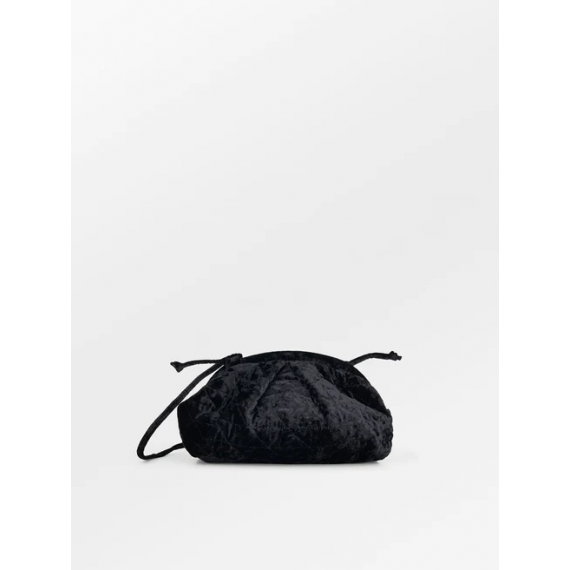 Velour Bonita Bag | Black