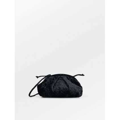 Velour Bonita Bag | Black