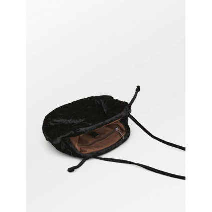 Velour Bonita Bag | Black