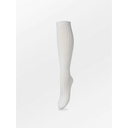 Elly Wola Sock | Birch White