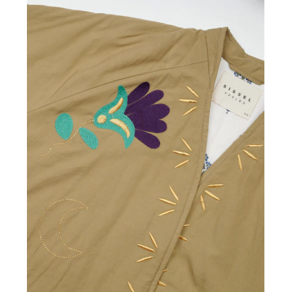 Lala Organic Cotton Jacket | Khaki