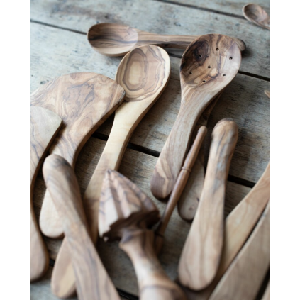 Olive Wood Kitchen Spoon M | 31cm