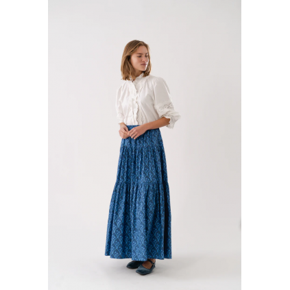 SunsetLL Maxi Skirt | Blue