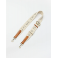 Canvas Logo Strap White | Classic Leather | Cognac