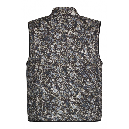 CairoLL Quilted Vest | Washed Black