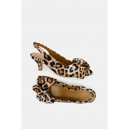 Beau Kitten Heel | Leopard