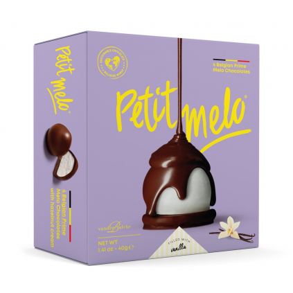 Petit Melo | Vanilje og mørk sjokolade | 4stk