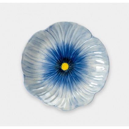 Poppy Plate | Blue