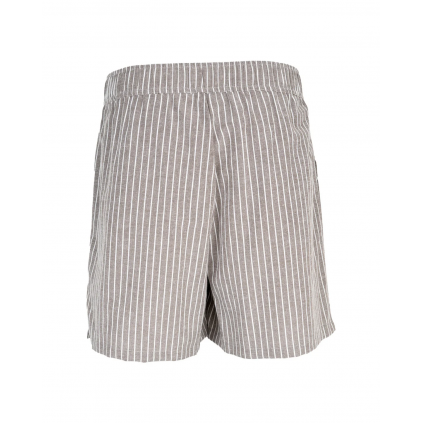 Mille Shorts Brown | Offwhite Stripe