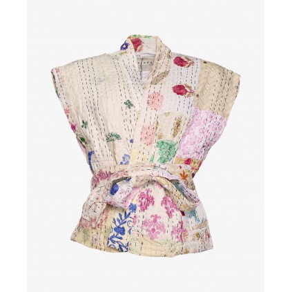 Nellie Embroidery Patchwork Vest | 201