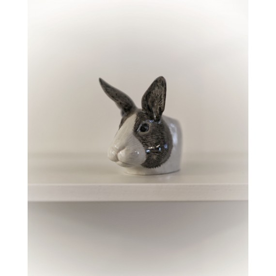 Dutch Rabbit Grey & White | Egg Cup