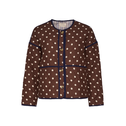 Dottie Jacket | Dot Brown