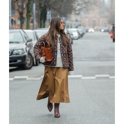 Dottie Jacket | Dot Brown