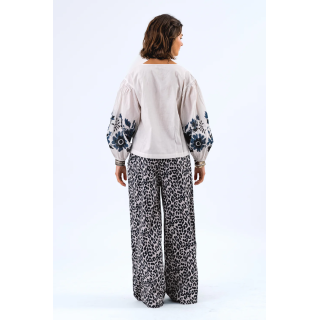 Askar Blouse 3/4 | Creme