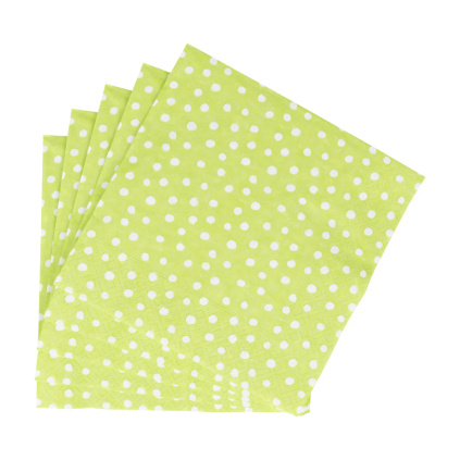 Servietter Lunch | Small Dots Spring Green