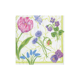 Servietter Cocktail&Cake | Floral Majolica
