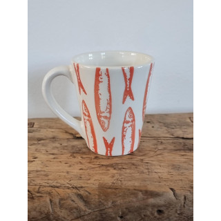 Conical Mug | Shoal of Sardines Coral