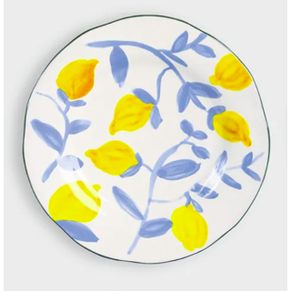 Plate Lemon Twig | Green Edge