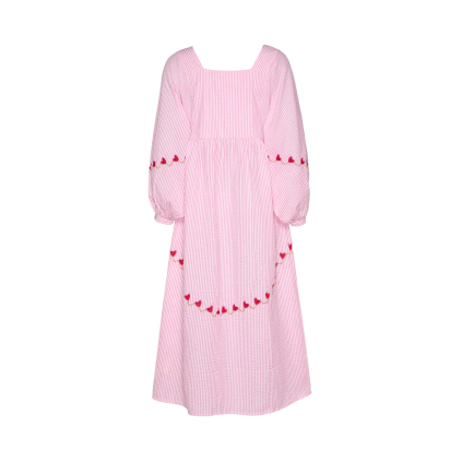Wenke Dress | Pink Stripes