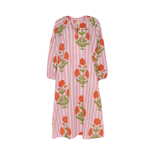 Lara Dress | Blush Mandarin