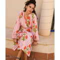 Lara Dress | Blush Mandarin