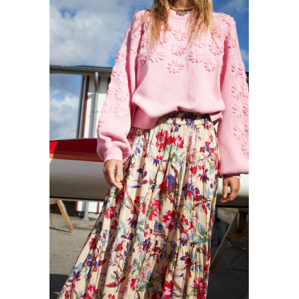Sunset Maxi Skirt | Flowers