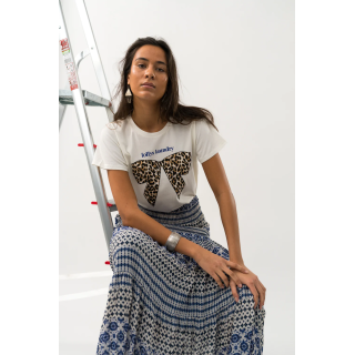 Roma Tee SS | Leopard Bow