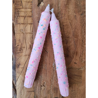 Dots Deep Pink | Yellow, Orange, Pink, Mint Dots