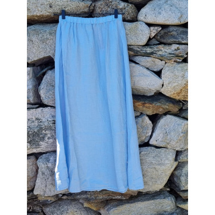 Jomfruland linskjørt | Light Blue